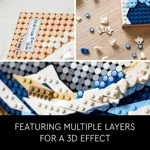 Lego Art Hokusai Kit De Arte En 3d De La Gran Ola Para Dec