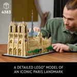 Lego Arquitectura Notre-dame De Paris Kit De Construcción