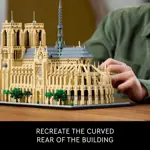 Lego Arquitectura Notre-dame De Paris Kit De Construcción