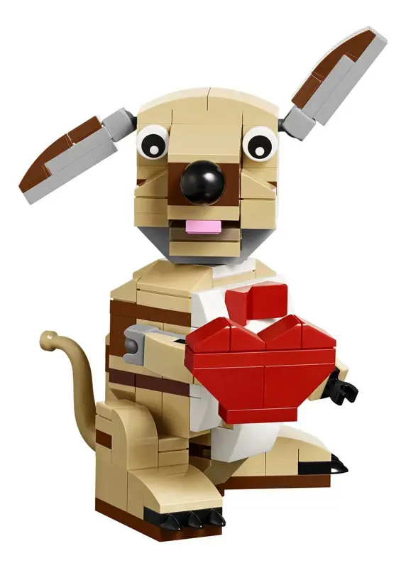Perro Cupido De San Valentín 40201, Set Lego | Megatone