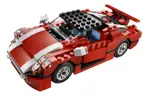 Lego Creator Coche Rojo 5867 Set De Construcción Divertido