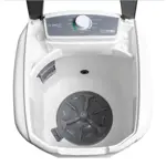 Lavarropas Semiautomático QBICO 10 kg 9 Programas Sistema de lavado oriental Blanco Codini - 8054