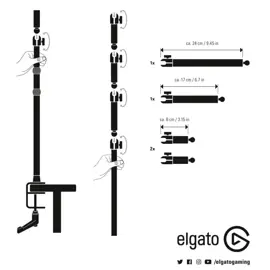Soporte Para Camara  Montaje Extens...