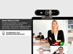 Cámara Web 2K Gadnic con Micrófono