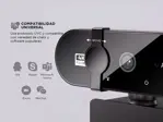 Cámara Web 2K Gadnic con Micrófono
