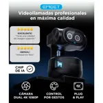 Cámara Web EMEET Pixy Chip IA Doble Lente Seguimiento Inteligente Enfoque Automático