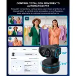 Cámara Web EMEET Pixy Chip IA Doble Lente Seguimiento Inteligente Enfoque Automático