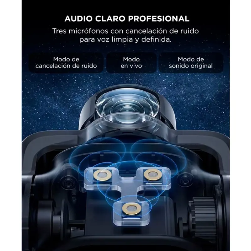 Cámara Web EMEET Pixy Chip IA Doble Lente Seguimiento Inteligente Enfoque Automático