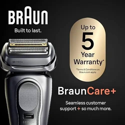 Braun Maquinilla De Afeitar Eléctrica Series 9 Pro+ 9577cc Plateado