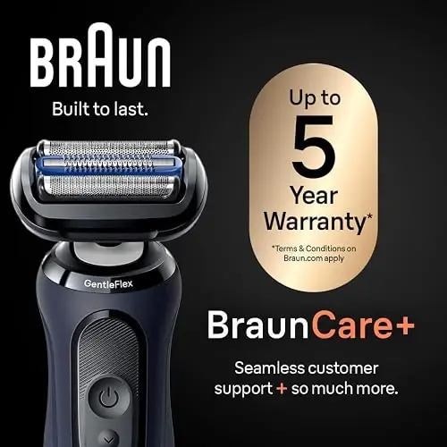 Afeitadora Eléctrica Braun Hombre Recargable Precision Azul