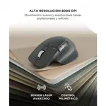 Mouse Logitech MX Master 3S 8000 DPI Bluetooth Ergonómico Sensor Darkfield