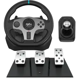 Volante Para Videojuegos V9 Con Vi...