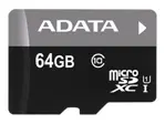 Tarjeta De Memoria MicroSD ADATA 64GB UHS-I Clase 10 AUSDX64GUICL10A1-RA1
