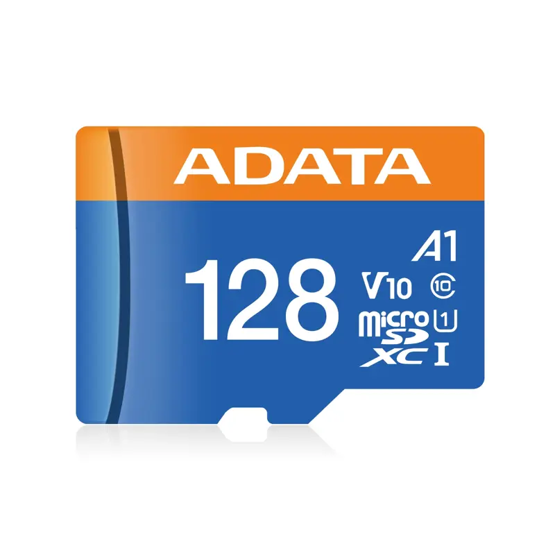 Tarjeta De Memoria MicroSD ADATA 128GB UHS I Clase 10 AUSDX128GUICL10A1 RA1