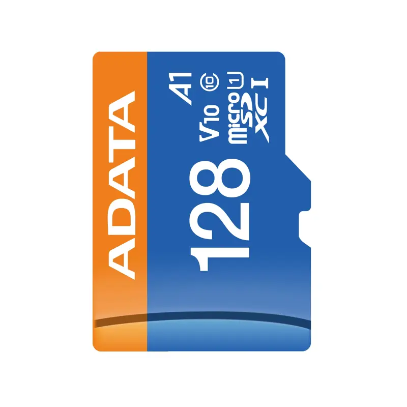 Tarjeta De Memoria MicroSD ADATA 128GB UHS I Clase 10 AUSDX128GUICL10A1 RA1