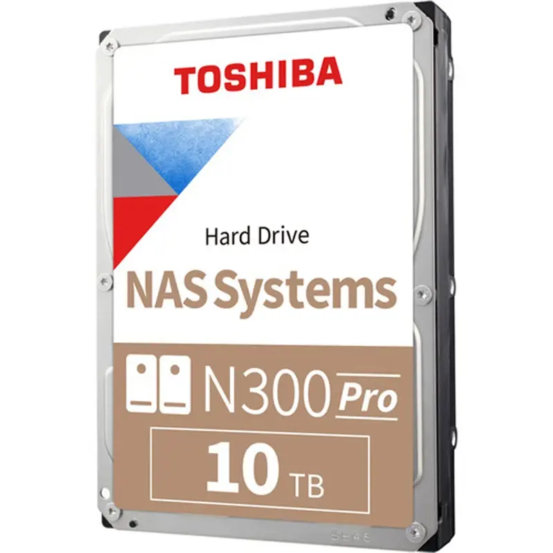 Disco duro Toshiba N300 Pro 10TB NAS SATA 7200RPM