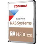 Disco duro HDD Toshiba N300 PRO 24TB NAS SATA 3.5” 7200RPM CMR