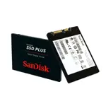 Disco solido SSD SanDisk Plus 240GB SATA III Negro SDSSDA-240G-G26