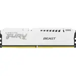 Memoria RAM Kingston 16GB DDR5 6400Mhz Fury Beast White Expo para PC