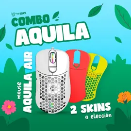 Mouse Aquila Air Bl Brill + Skin Pu...