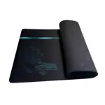 Mouse Pad Gamer Xxl Sublimado C/ Borde Negro 900 X 400 X 3mm - LEON VERDE 