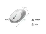 Mouse Inalámbrico Satechi M1 Bluetooth Recargable (Plateado)