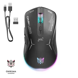 Ratón Inalámbrico Para Juegos  Cw917 2.4G+Con Cable