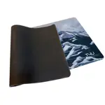  Mouse Pad Gamer Xxl Gran Ola Kanagawa Tecno4u 90x40cm Blanco / Negro / Azul Gran Ola De Kanagawa
