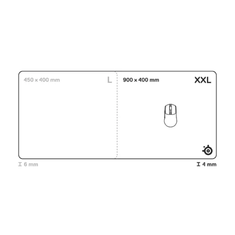 Mousepad SteelSeries QcK Heavy XXL Rosa
