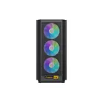 Gabinete Gamemax F46 BK 4xFan ARGB ATX