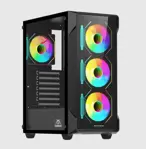 Gabinete Arkham Cancri 4 Fan ARGB ATX