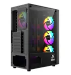Gabinete Arkham Cozu 4xFan ARGB ATX