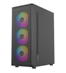 Gabinete Arkham Mel 4xFan ARGB ATX