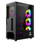 Gabinete Arkham Mel 4xFan ARGB ATX