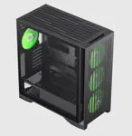 Gabinete Gamemax Leader 2BK 4Fan E-ATX Negro