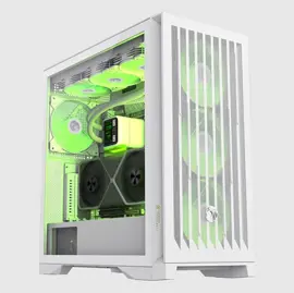 Gabinete Leader 2Wh 4Fan EAtx Blan...