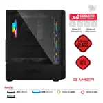 Gabinete Level Up Gamer Andromeda Atx Vidrio Templado X3 Fan