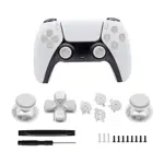 Kit Dehuka Compatible Con Mando Ps5 Controller Botones Abxy D-pad De Aluminio Thumbsticks Metal