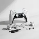 Kit Dehuka Compatible Con Mando Ps5 Controller Botones Abxy D-pad De Aluminio Thumbsticks Metal
