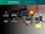 Alarma Universal Para Moto WPM Gadnic Con Control