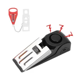 Tope De Puerta  Traba Con Alar...