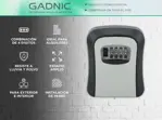 Caja Fuerte Guarda Llaves Gadnic Seguridad con Combinación