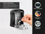 Caja Fuerte Guarda Llaves Gadnic Seguridad con Combinación