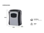 Caja Fuerte Guarda Llaves Gadnic Seguridad con Combinación