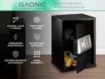 Caja Fuerte Gadnic Seguridad Reforzada Digital Con Llave y Teclado