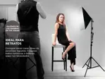 Kit par de Tripodes Gadnic + Softbox Iluminacion + Bolso Kit Profesional Fotografia