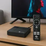 Convertidor TV Box JD Mini 4K Android 12  WiFi 6 + Control por Voz