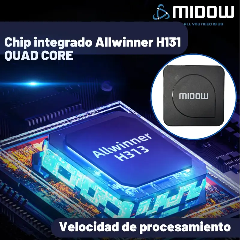 Midow Tv Box Smart 4k Android Midow | Megatone