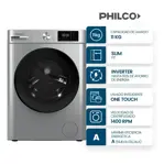 Lavarropas Inverter CF 11Kg PHLF112GN 1400Rpm Gris PHILCO 