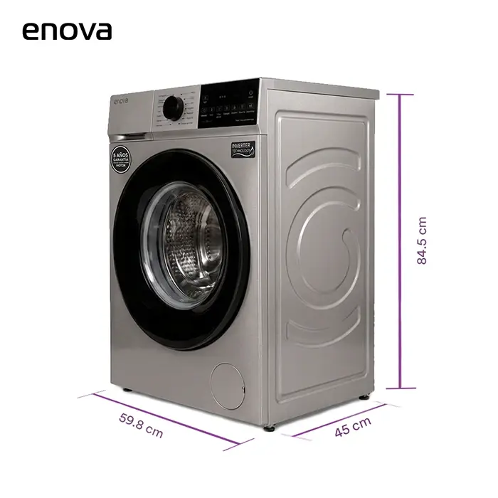 LAVARROPAS AUTOMATICO CF LE08F12_GR 8KG 1200RPM GR E/A ENOVA